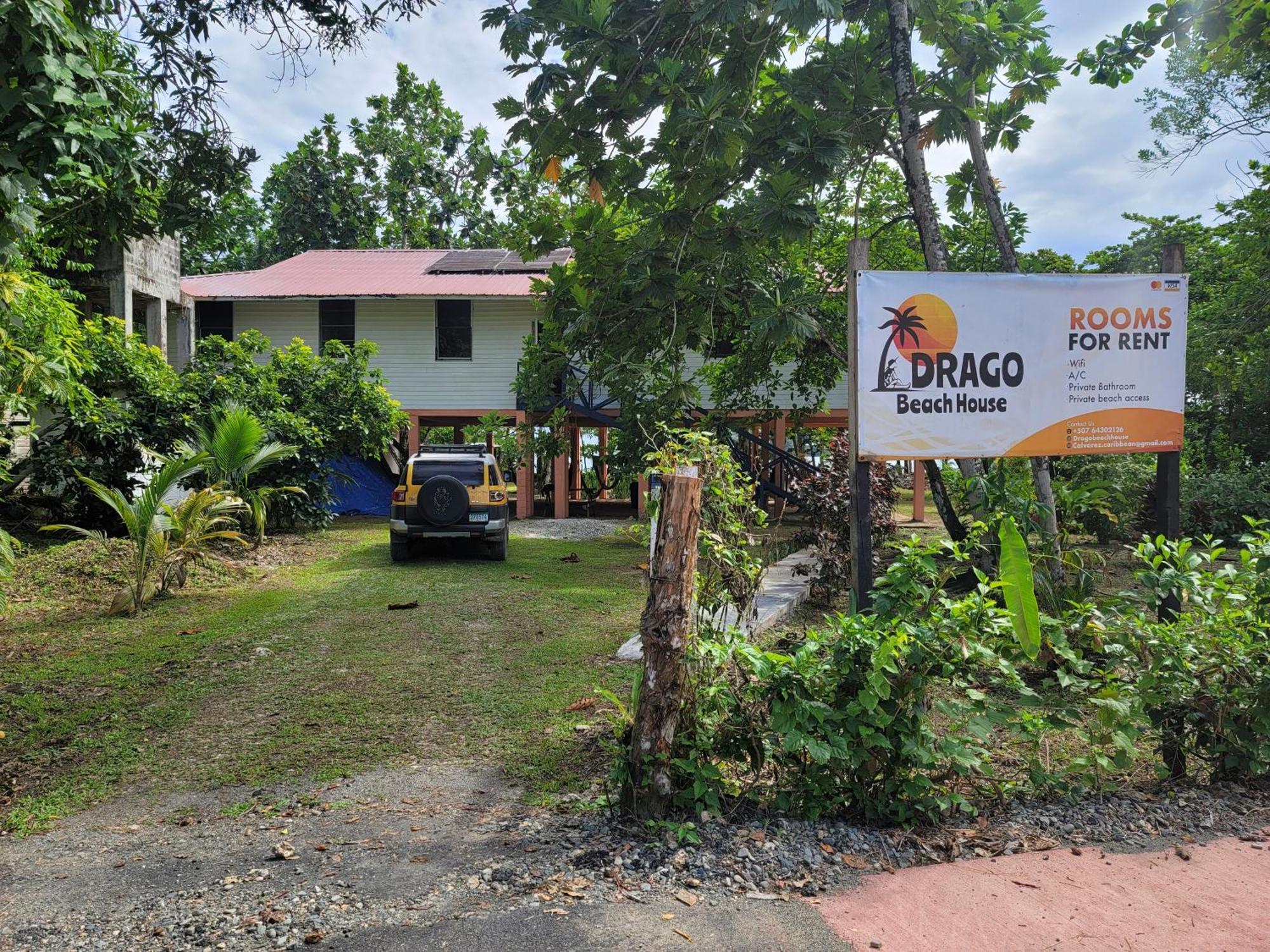 Drago Beach House - Private Beach Boca del Drago Luaran gambar